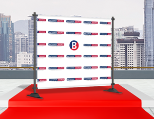 Step and Repeat Event Media Wall Backdrops