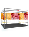 Shell scheme Exhibition Graphics for 4m Wide x 3m Depth Booth