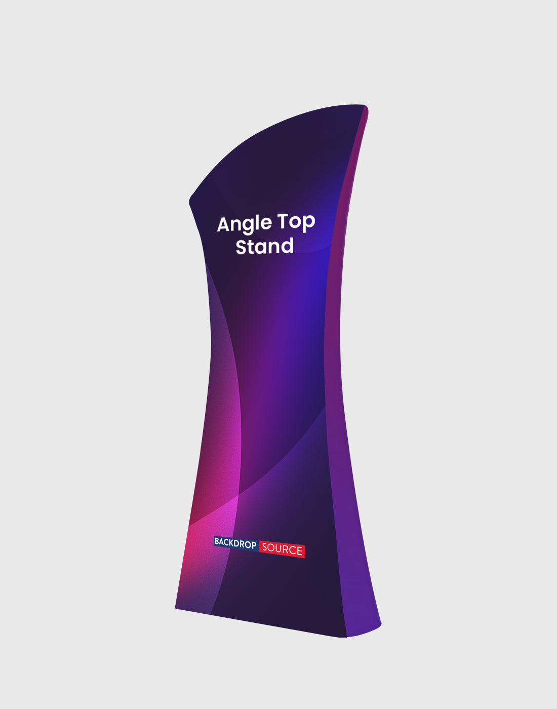 Angled Top Fabric Banner Stand