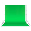 6m W x 6m H Chroma Green Backdrop with a Stand