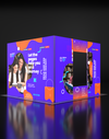 Foldable SEG Backlit Exhibition Display - Model 12