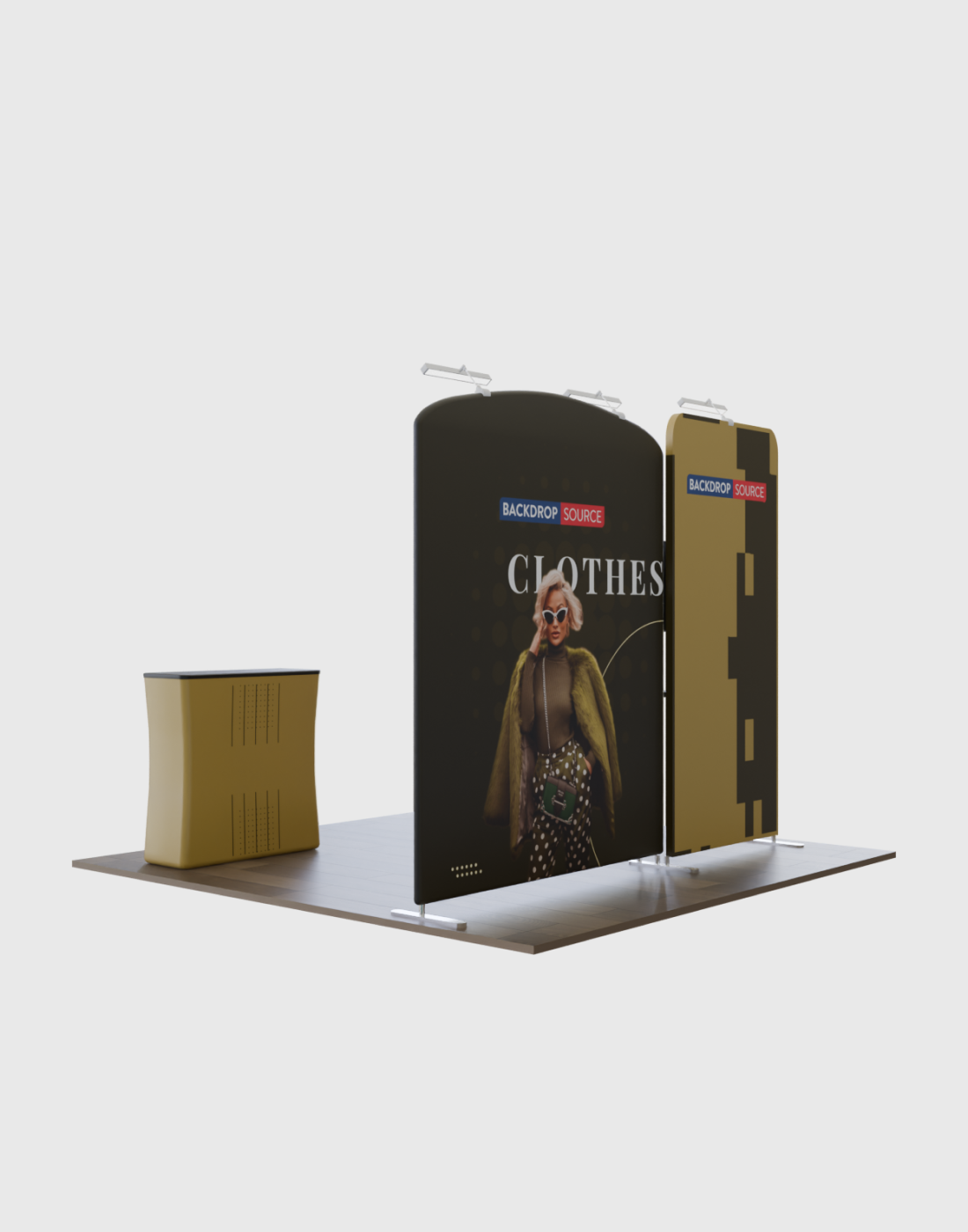 Modular Exhibition Kit for 3m Wide Booths