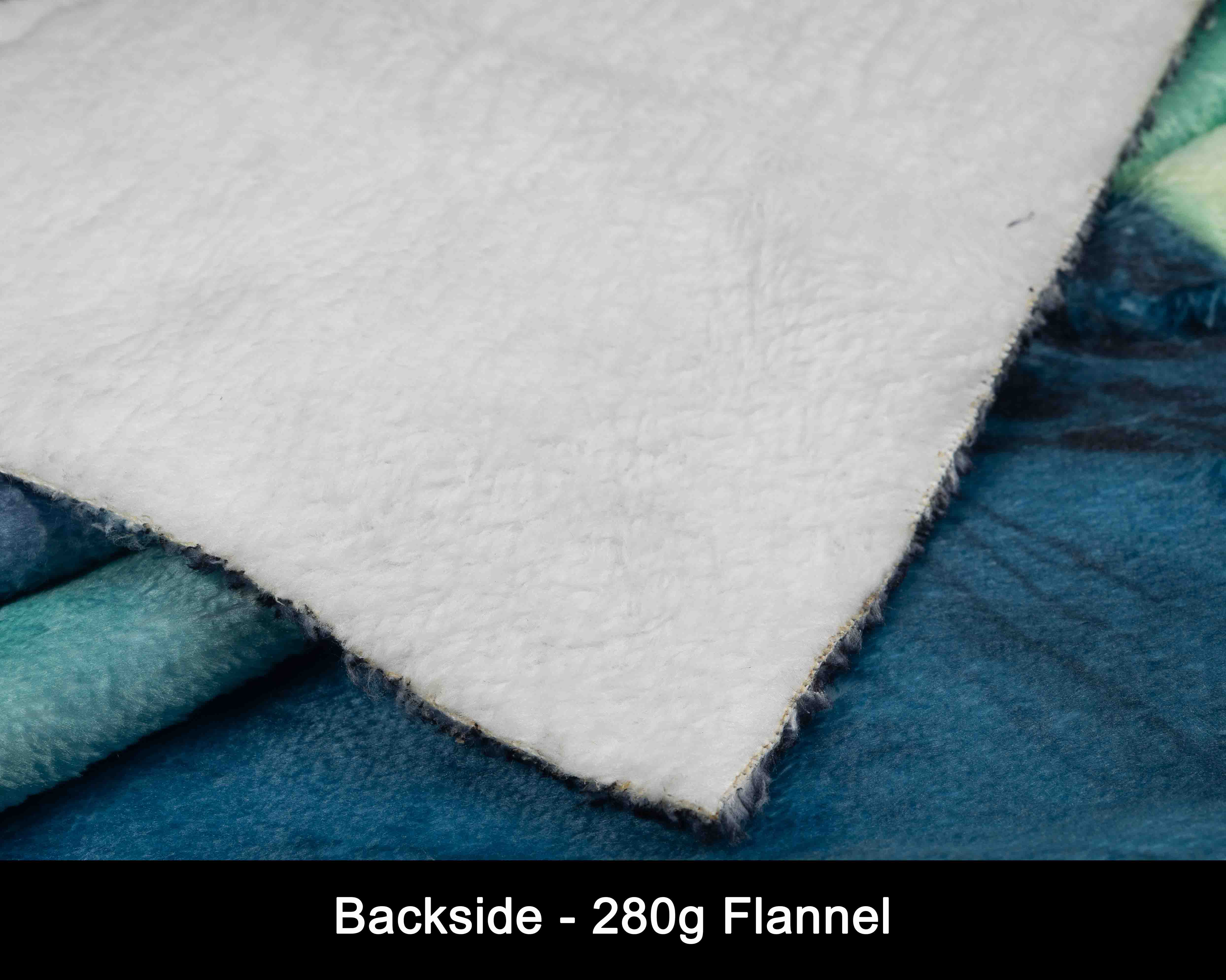 Flannel Polyester Fabric Printing -280G