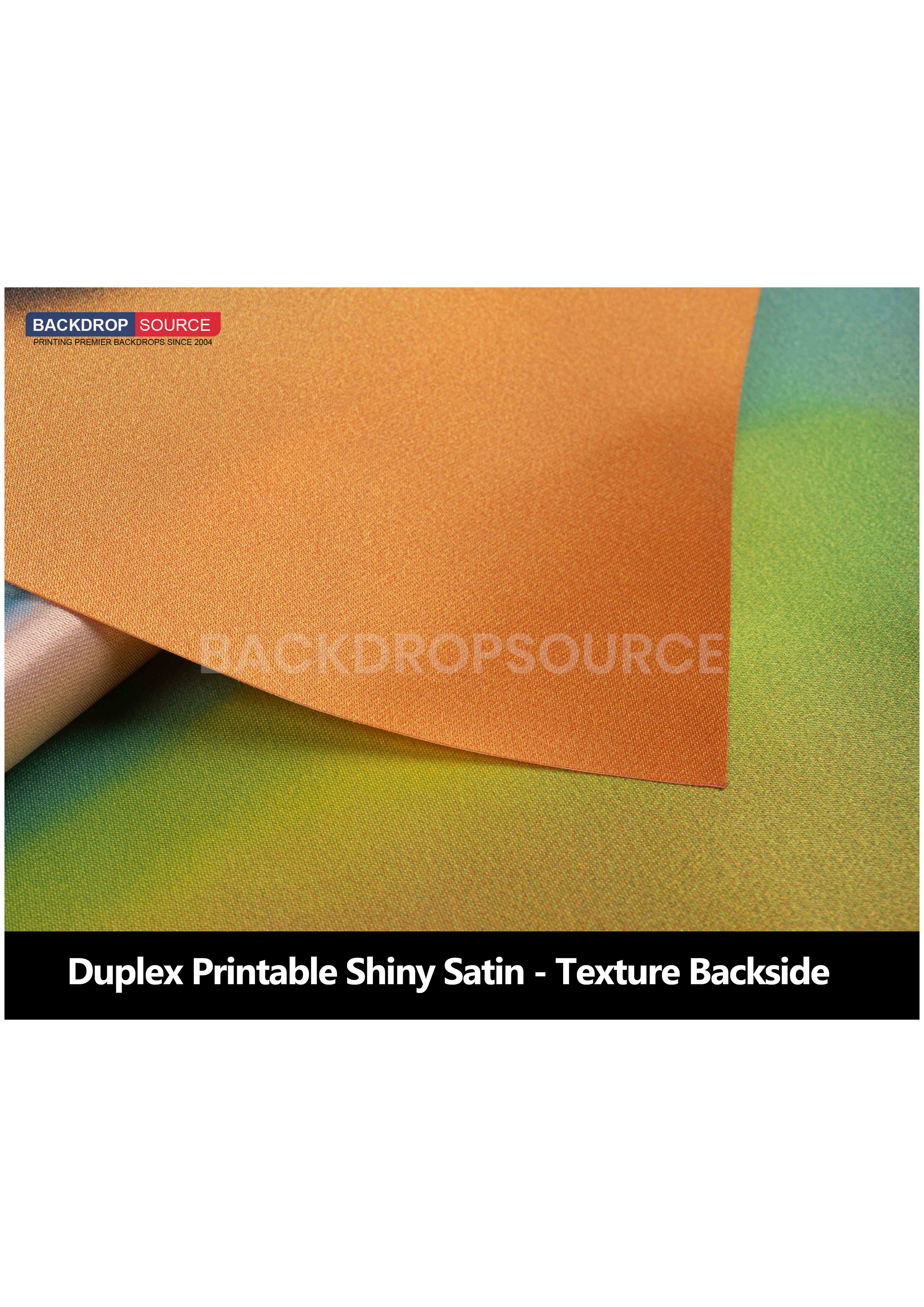 Duplex Shiny Satin Polyester