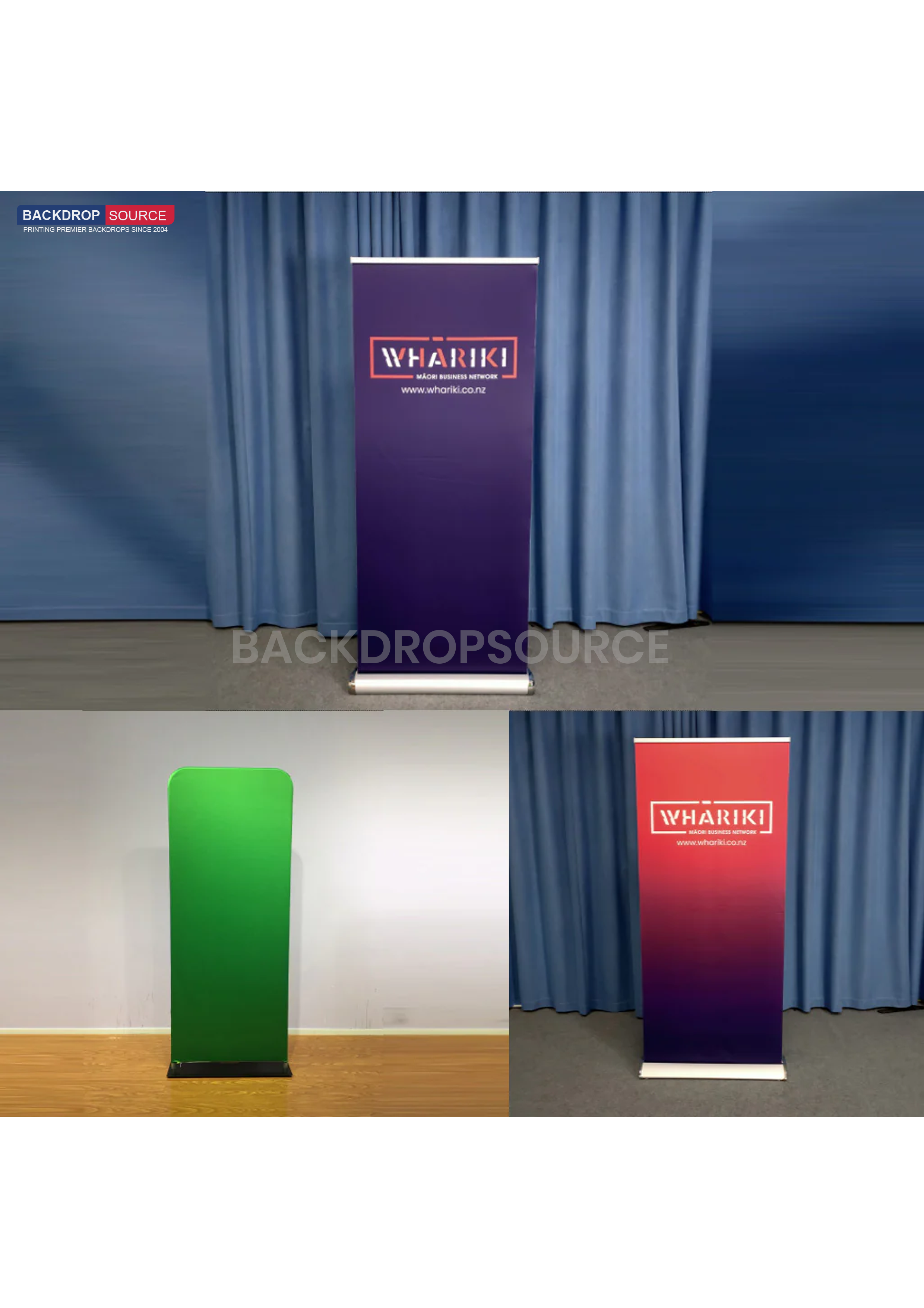 EZ  Banner Stands for Trade Show Displays