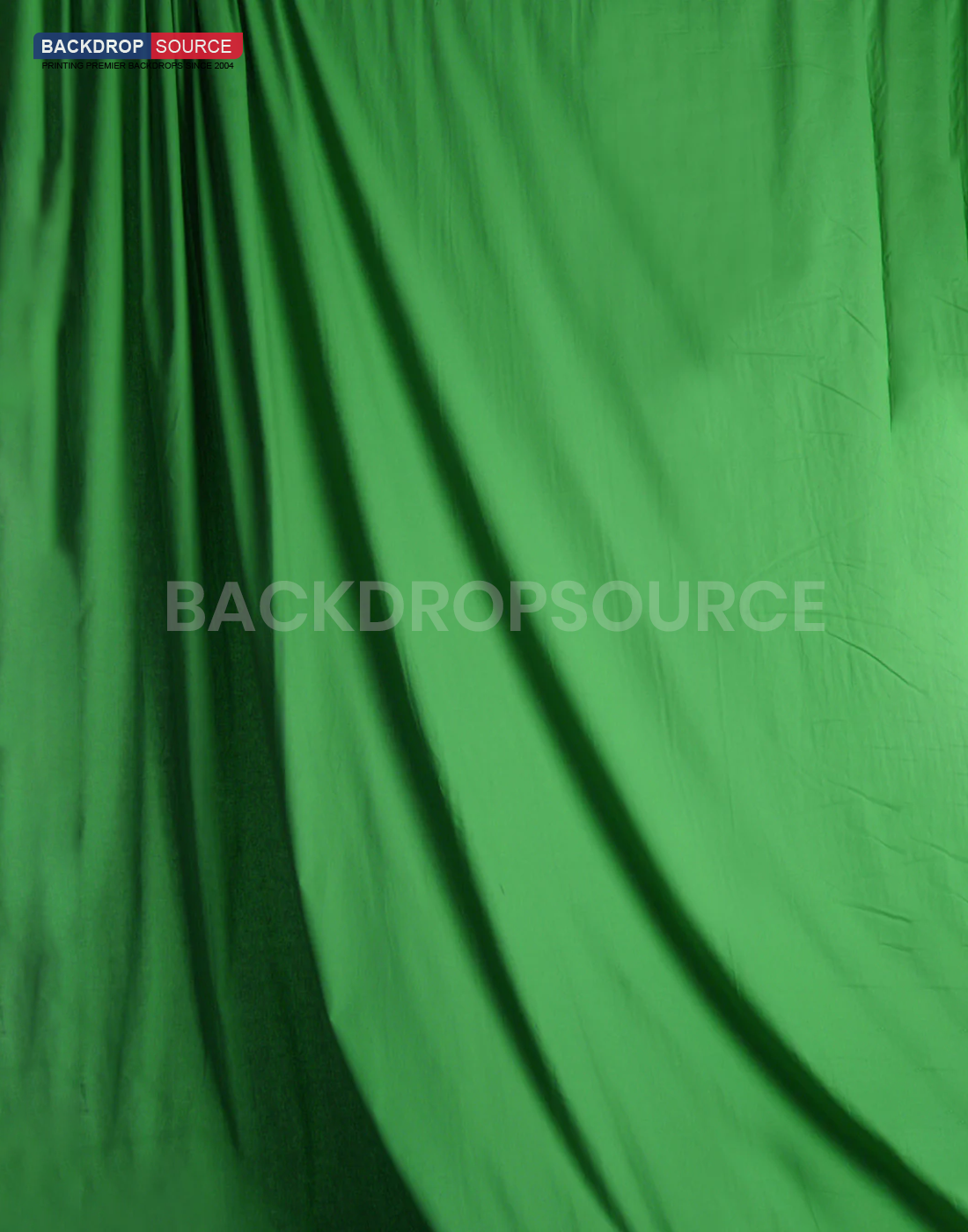 Chroma Key Green Screen Muslin Backdrop