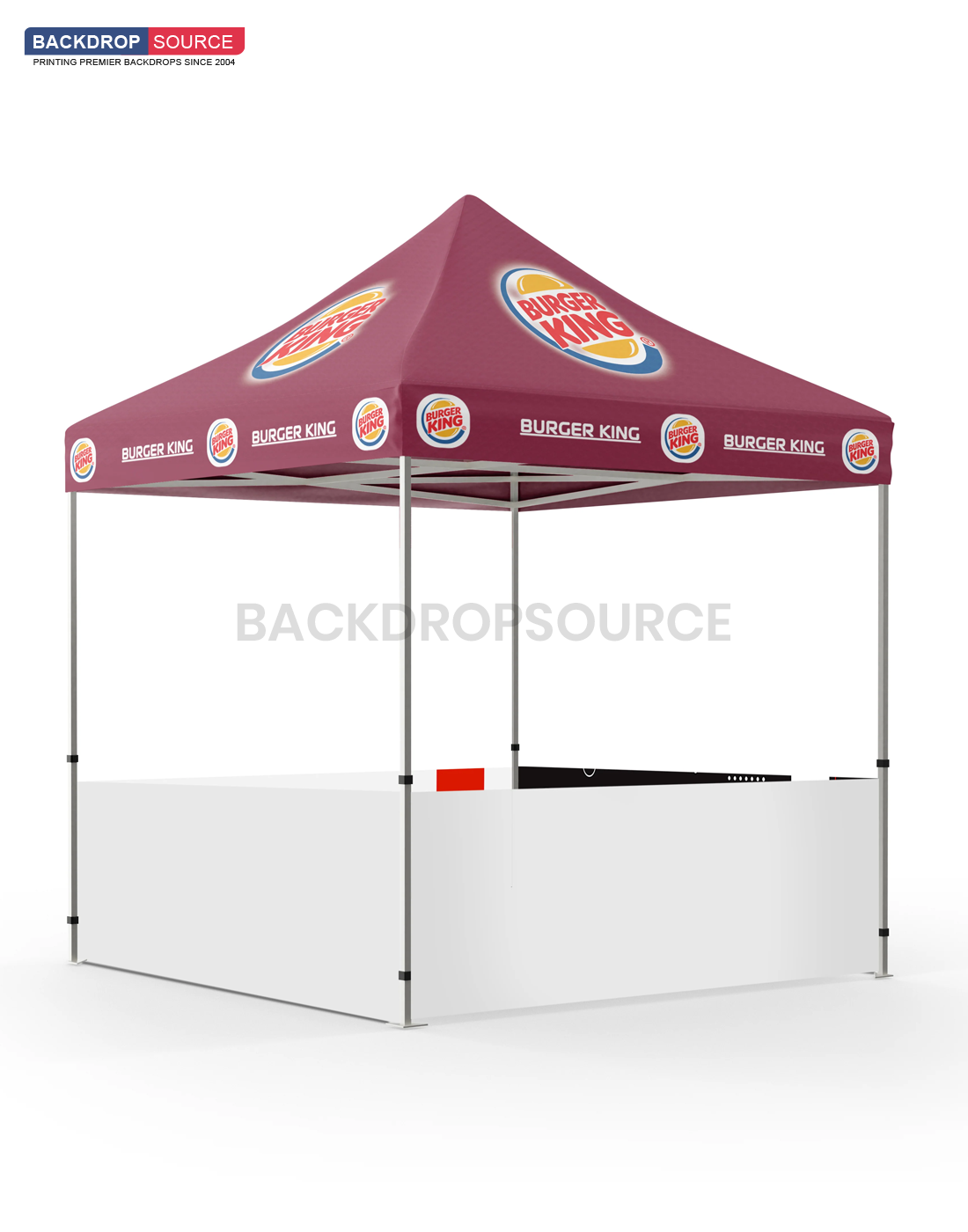 Heavy Duty Aluminum Gazebo - 2m W x 3m H