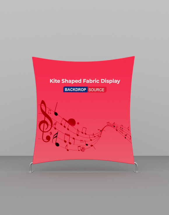 Kite Shaped Fabric Display