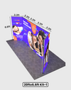 Foldable SEG Backlit Exhibition Display - Model 16