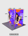 Foldable SEG Backlit Exhibition Display - Model 9