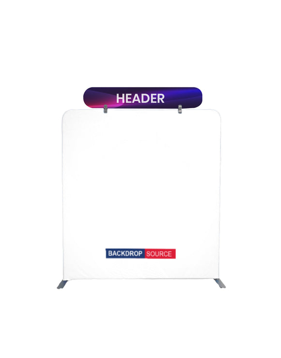 Oval Tension Fabric Header Display