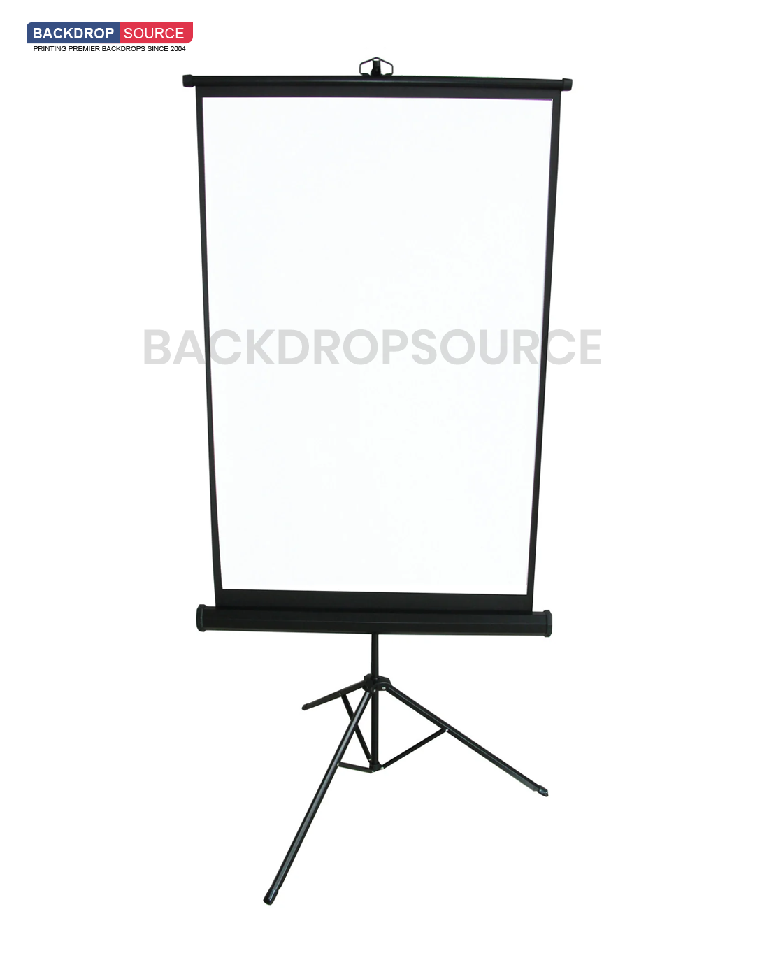 Photography Passport White Backdrop With Stand ( Retractable )