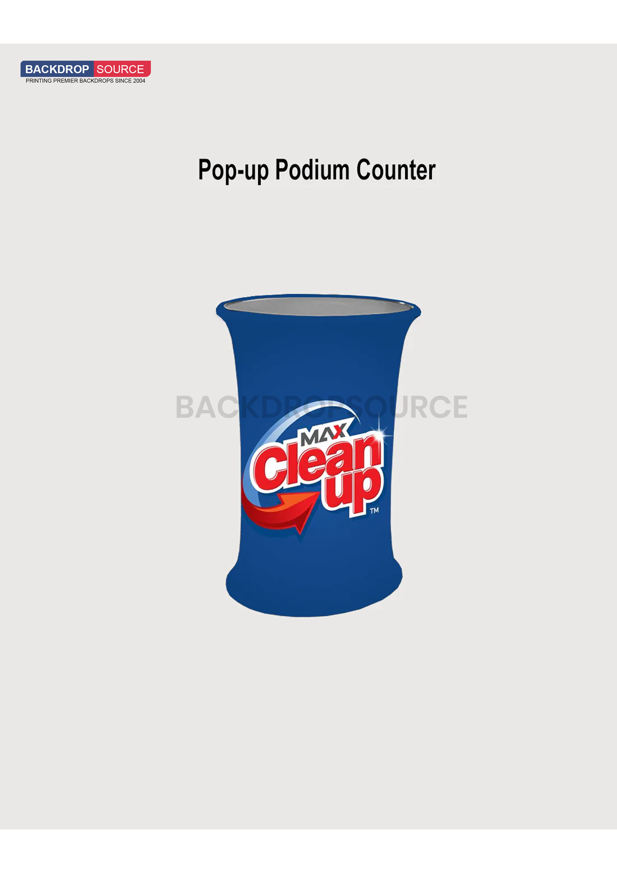 Pop Up Podium Counter