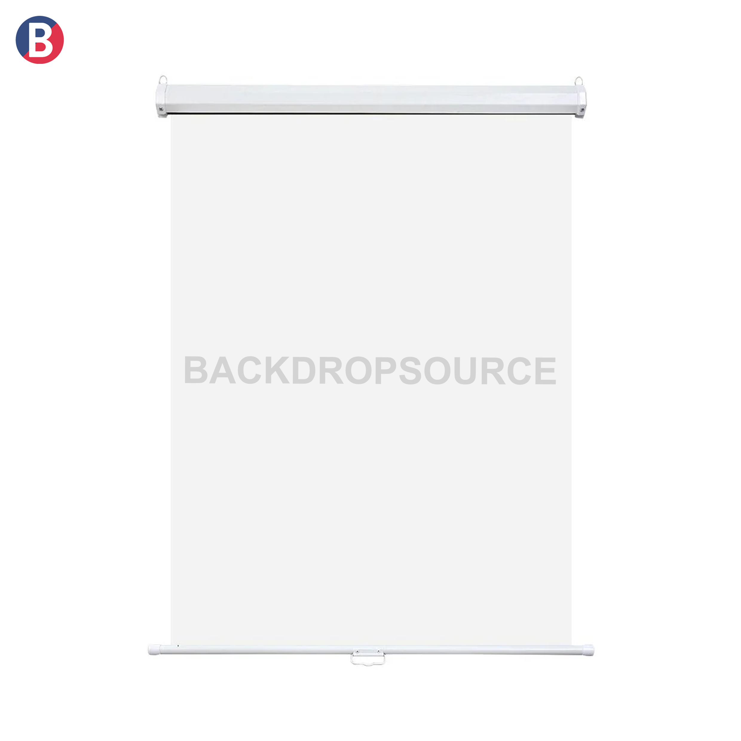 Retractable Wall Hanging Backdrop with Clamps ( Customized Options)