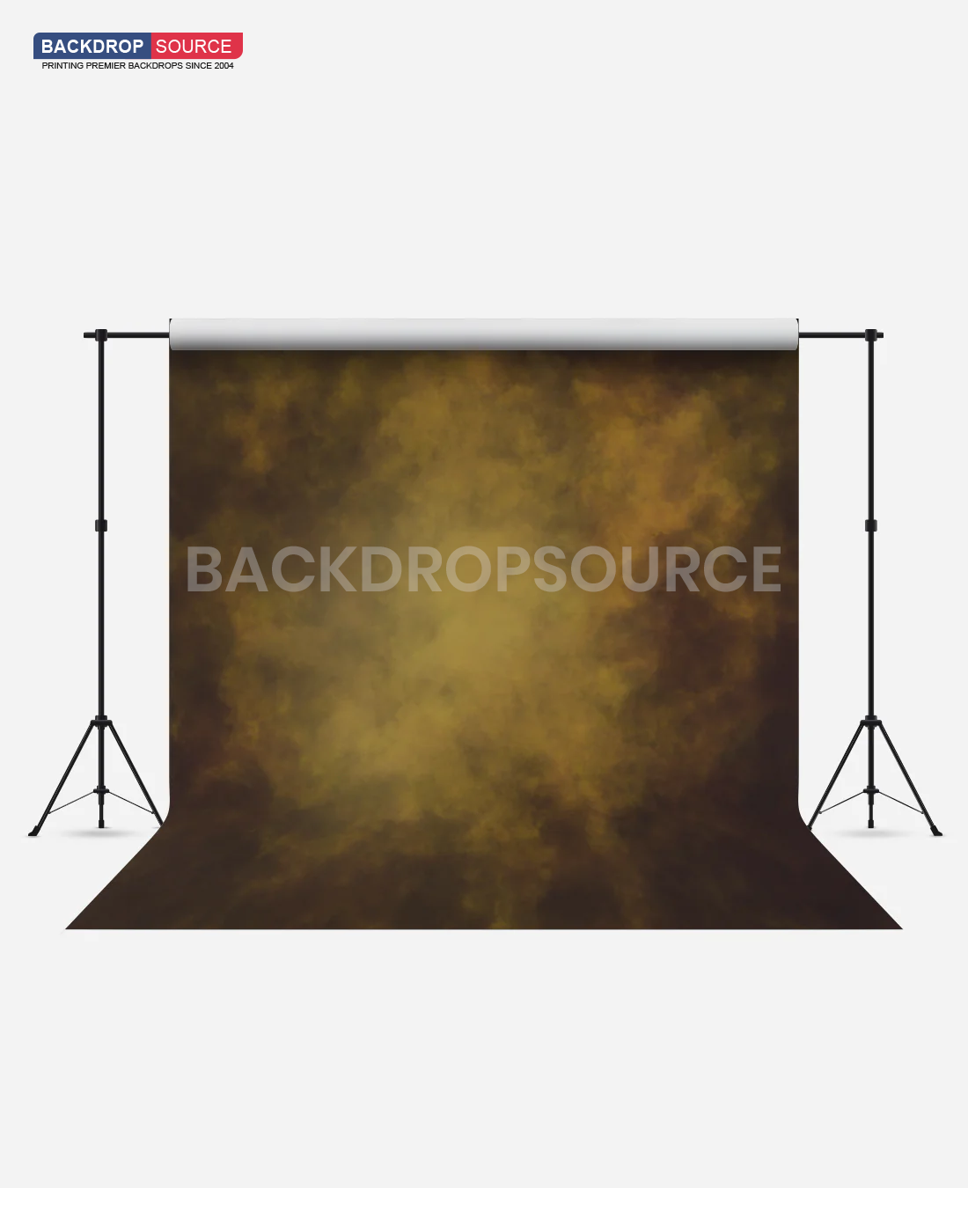 Rustic Brown Fashion Wrinkle Resistant Backdrop