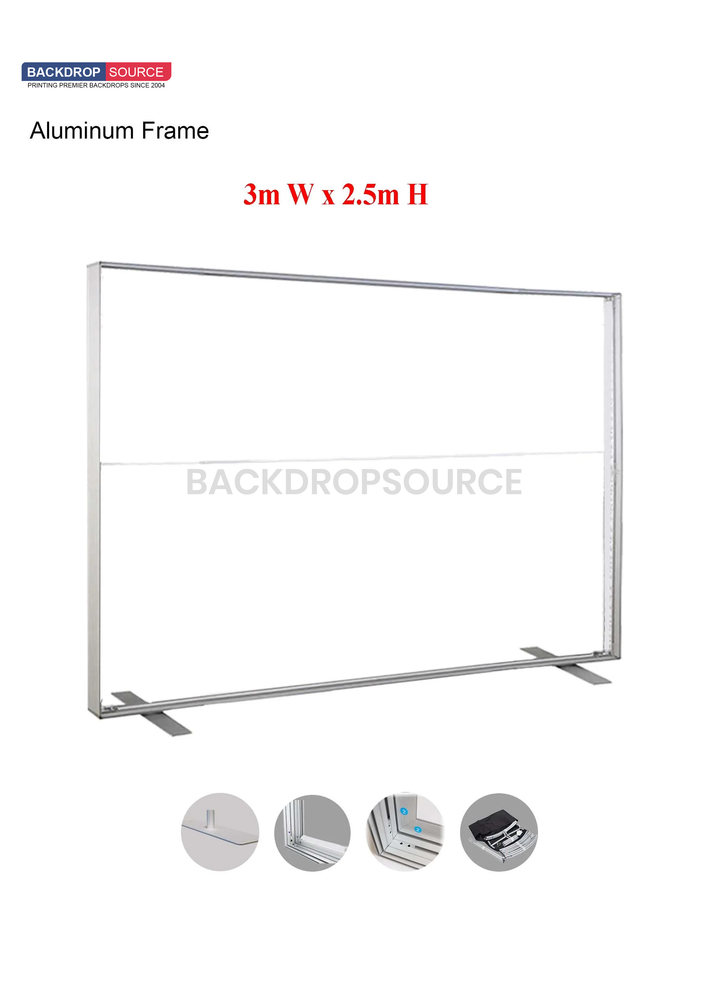 SEG Fabric Media Display - 3m