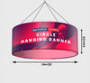 Sky Tube Circle Hanging Banner