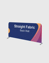 Straight Tension Fabric Media Wall Backdrop - Small