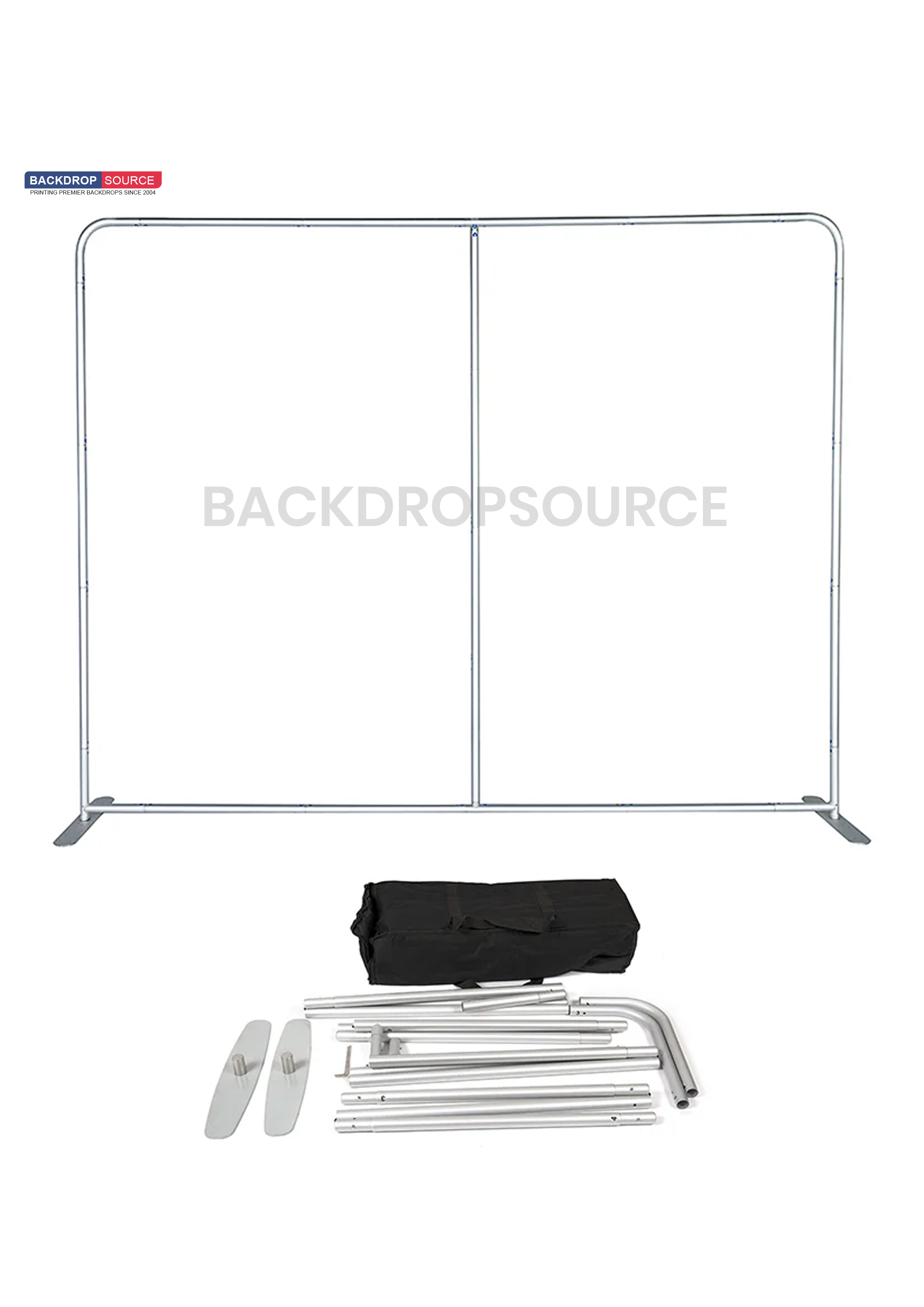 Straight Tension Fabric Media Wall Backdrop for All Events