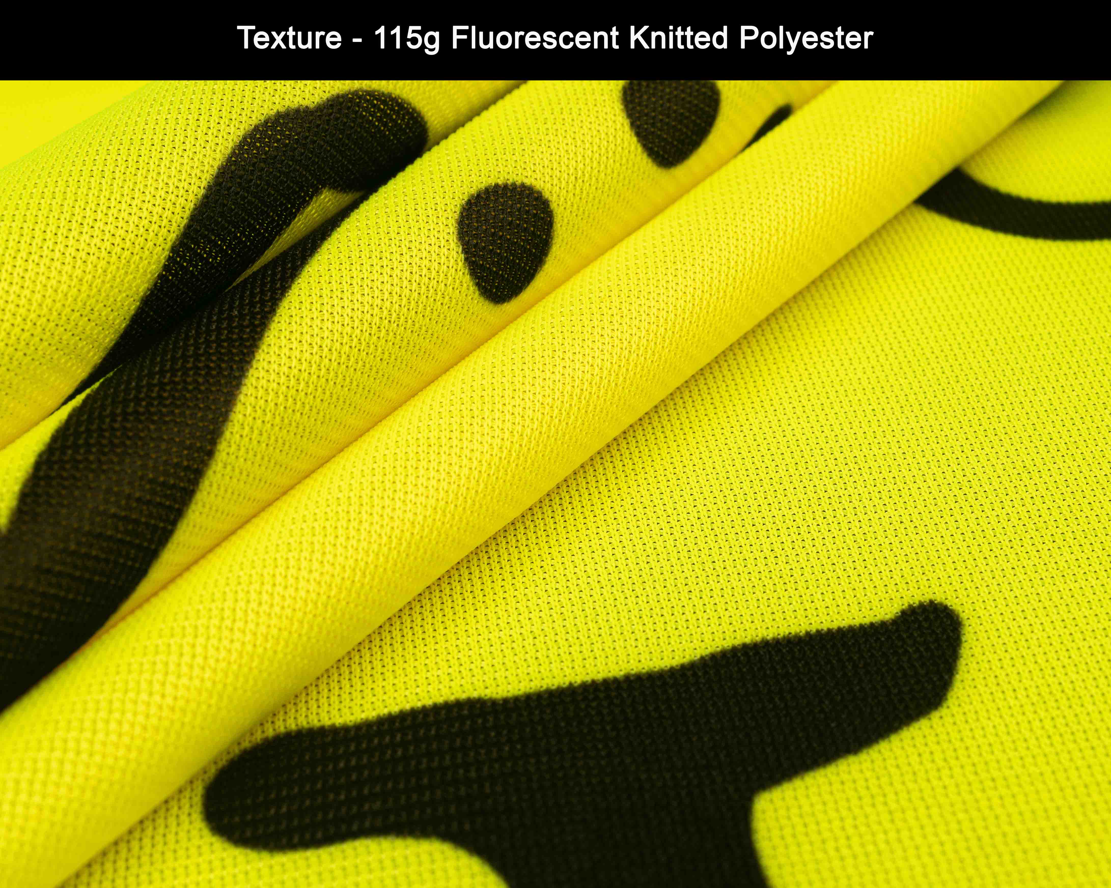 Fluorescent Knitted Polyester Fabric Printing