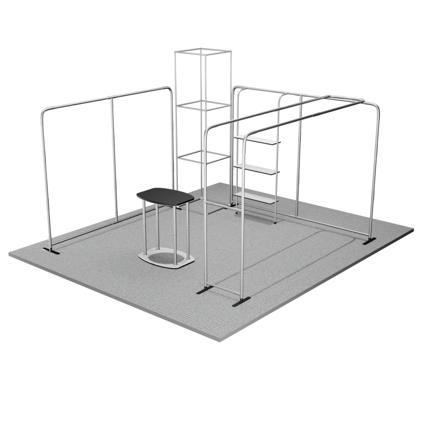 Modular Booth Kits 6m - Model 01