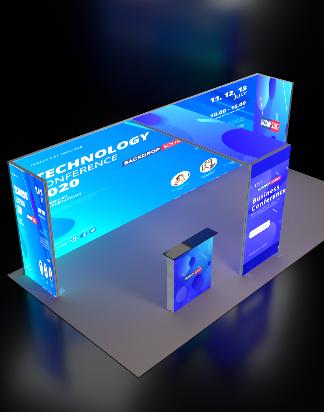 SEG Modular Lightbox Display Kit - Model 13