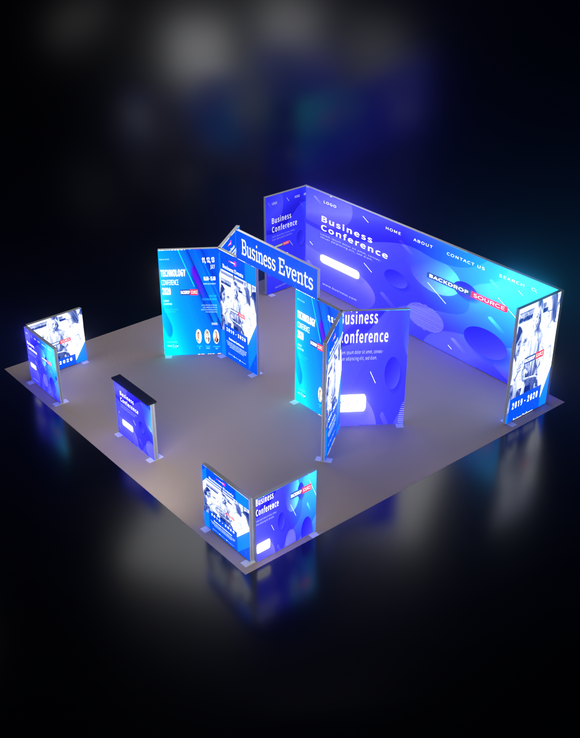 SEG Modular Lightbox Display Kit - Model 18