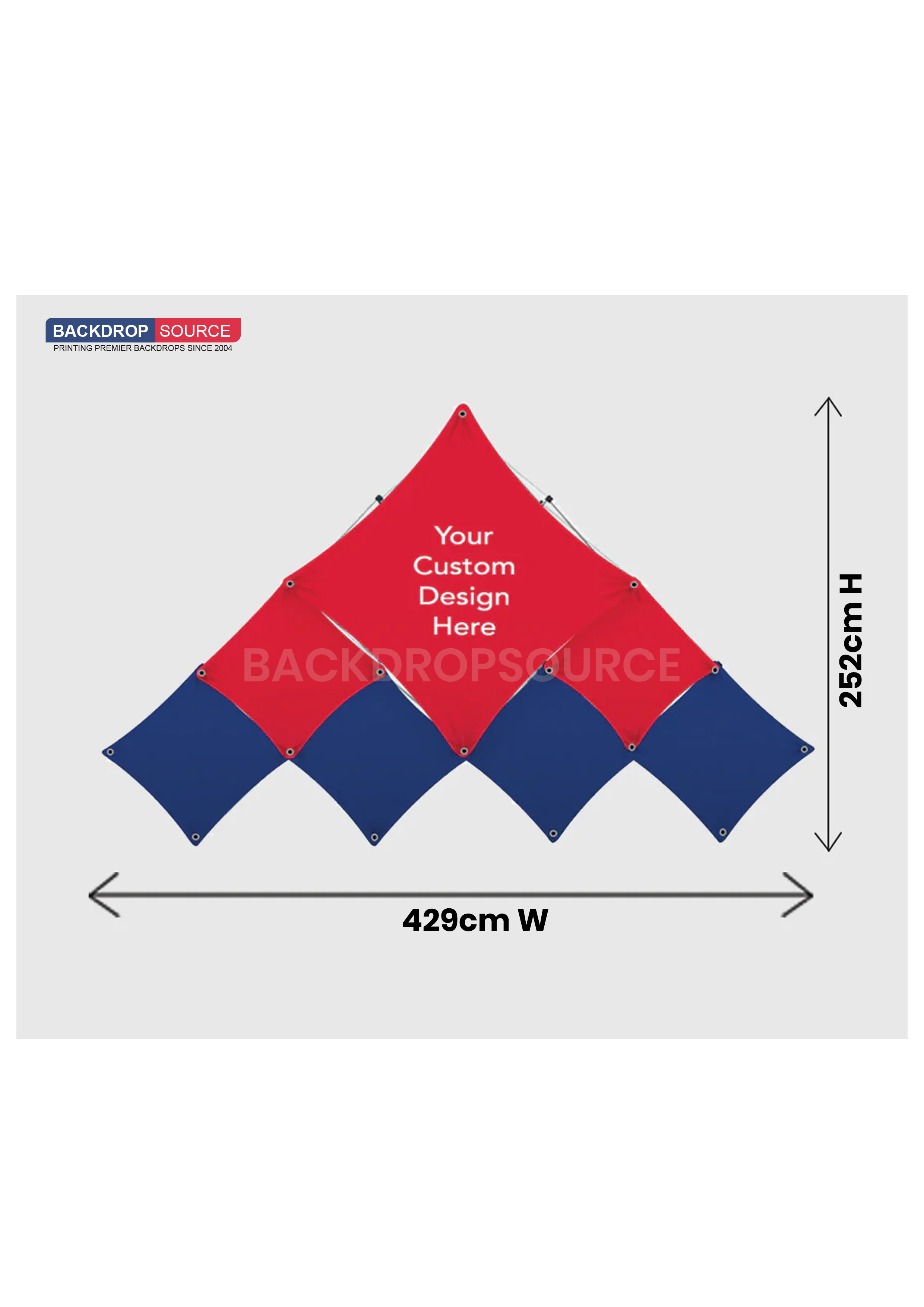 Triangular (large) - Pop Up GeoMetrix Grid Display