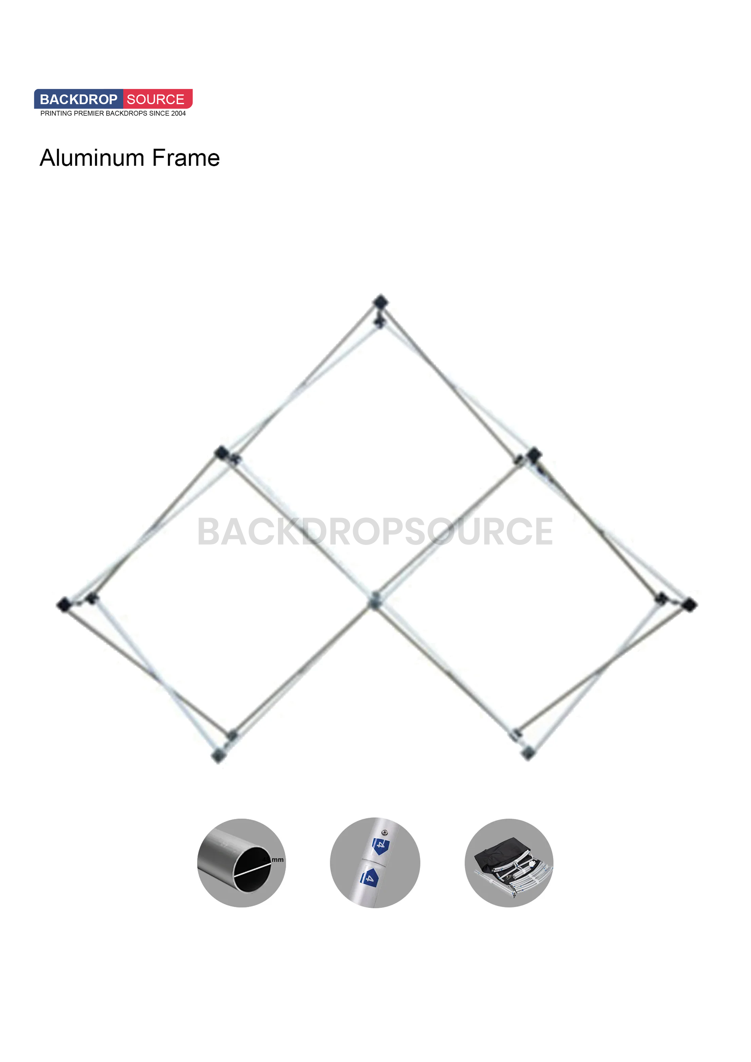 Triangular (small) - Pop Up GeoMetrix Grid Display