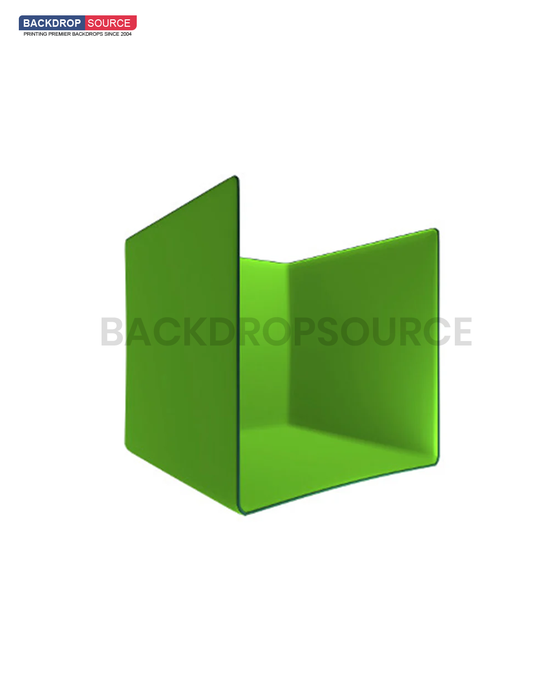 U Shaped Chromakey Photo Booth ( Covers 3 Walls/ Sides)