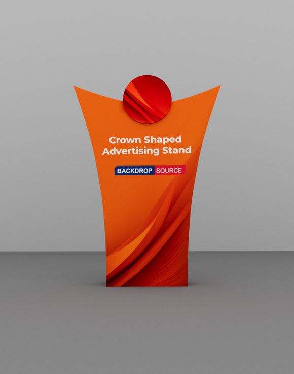 Crown Shaped Advertising Stand