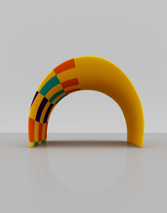 Tunnel Shaped Fabric Display