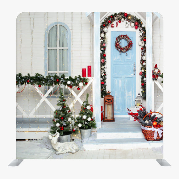 Christmas STRAIGHT TENSION FABRIC MEDIA WALL - 49